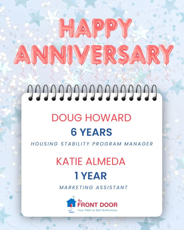 Happy work Anniversary to Doug and Katie! 🎈

As our Housing Stability Program Manager, Doug ensures that we can support our clients seeking housing assistance while always approaching them with compassion and dignity.

As our Marketing Assistant, Katie collaborates closely with the rest of our development team to spread the word about our programs and their impact throughout our community. 

Thank you both for continuing to carry out our mission every day!!

#OurTeam #GreaterNashua #WorkAnniversary #nonprofit #endhomlesssness