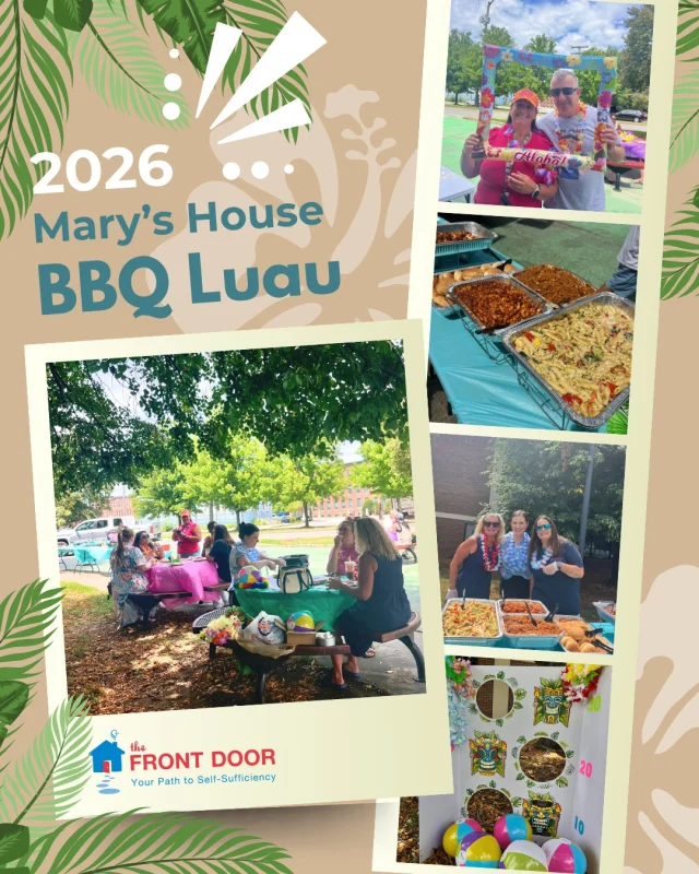 Aloha from Mary’s House!🌺
 
Last week, Mary’s House residents gathered for a BBQ luau filled with sunshine, great company, and a delicious meal catered by @celebrationsnh!
 
At the Front Door Agency, our mission extends beyond providing housing. It is also about creating stability, connection, and a supportive community where residents can feel at home. Moments like this bring that mission to life.🌞
 
#FrontDoorAgency #MarysHouse #CommunityConnection #GreaterNashua