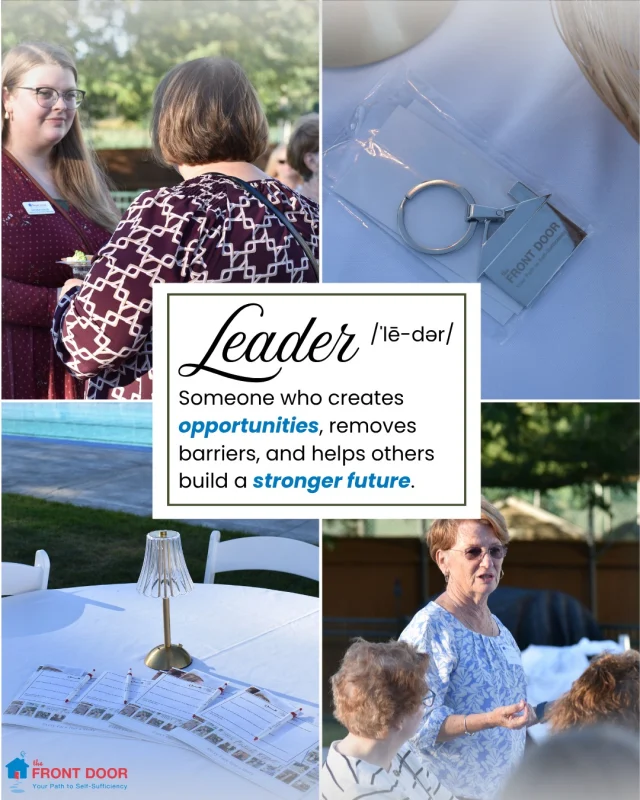 This September, we gathered with past and present leaders at our Key Leaders Reception as we approach nearly 40 years of impact and reflect on the incredible journey of The Front Door Agency. 💙 

As we celebrated our shared accomplishments, we also looked ahead to the future and the opportunities to continue opening doors, creating pathways to stability, and changing lives for years to come.

#FrontDoorAgency #CommunityLeadership #GreaterNashua