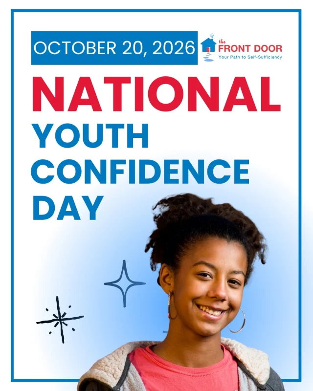 Happy National Youth Confidence Day!

Today, we're celebrating the incredible youth in our Youth Homelessness Demonstration Program (YHDP). Confidence isn't about having all the answers. It's about trusting yourself enough to take the next step, even when the path ahead feels uncertain.

Remember: your voice matters, your goals are worth pursuing, and you have a community cheering you on every step of the way. 💙
-------------------
Want to learn more about the YHDP? 

Visit the link to our website in our bio or contact Doug Howard at
dhoward@frontdooragency.org tel:603.816.0294 

#YHDP #FrontDoorAgency #NationalYouthConfidenceDay #BeYourMostAuthenticSelf